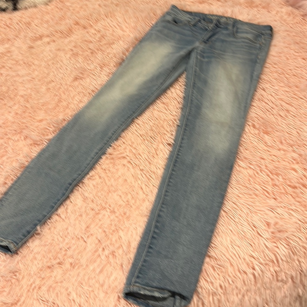 American eagle super stretch size 4 jeans